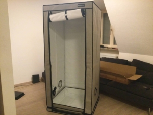 Die fertig aufgebaute Homebox!